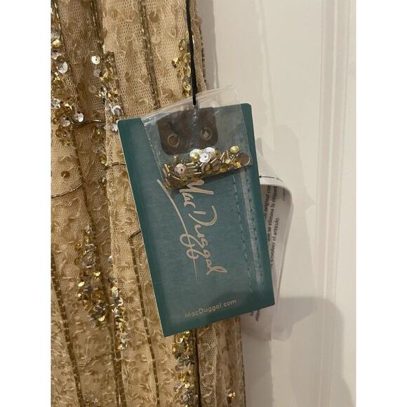 Mac Duggel gold dress 10770 - Picture 6 of 8